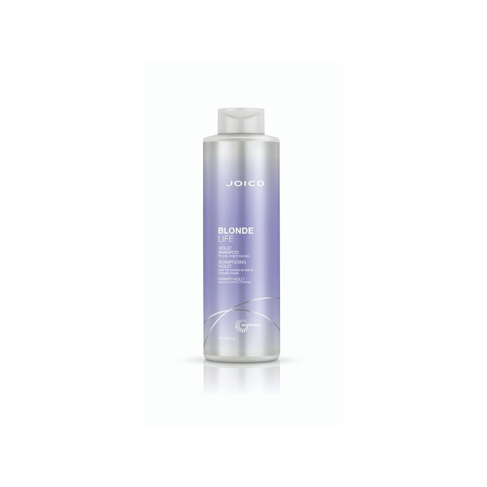 Joico : Shampooing Violet Déjaunisseur pour Cheveux Blonds Blonde Life