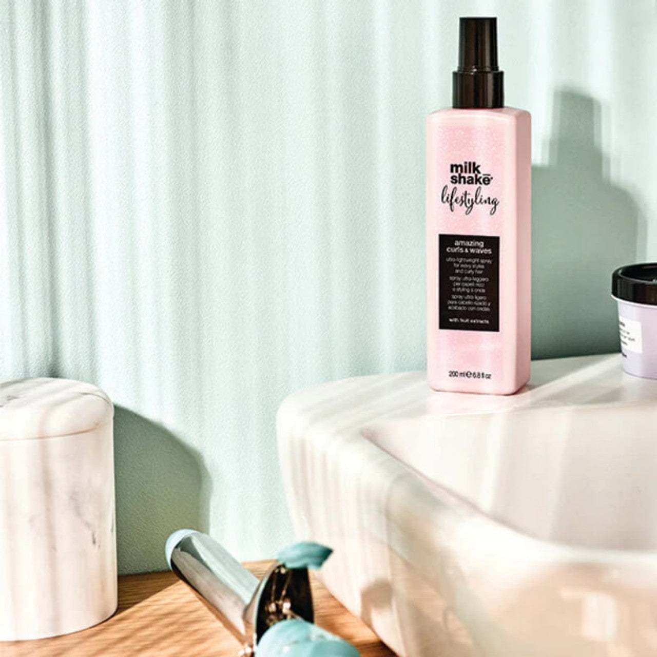 Milk_Shake : Fixatif Ultra Léger Lifestyling Amazing Pour Boucles Et Cheveux Vagués