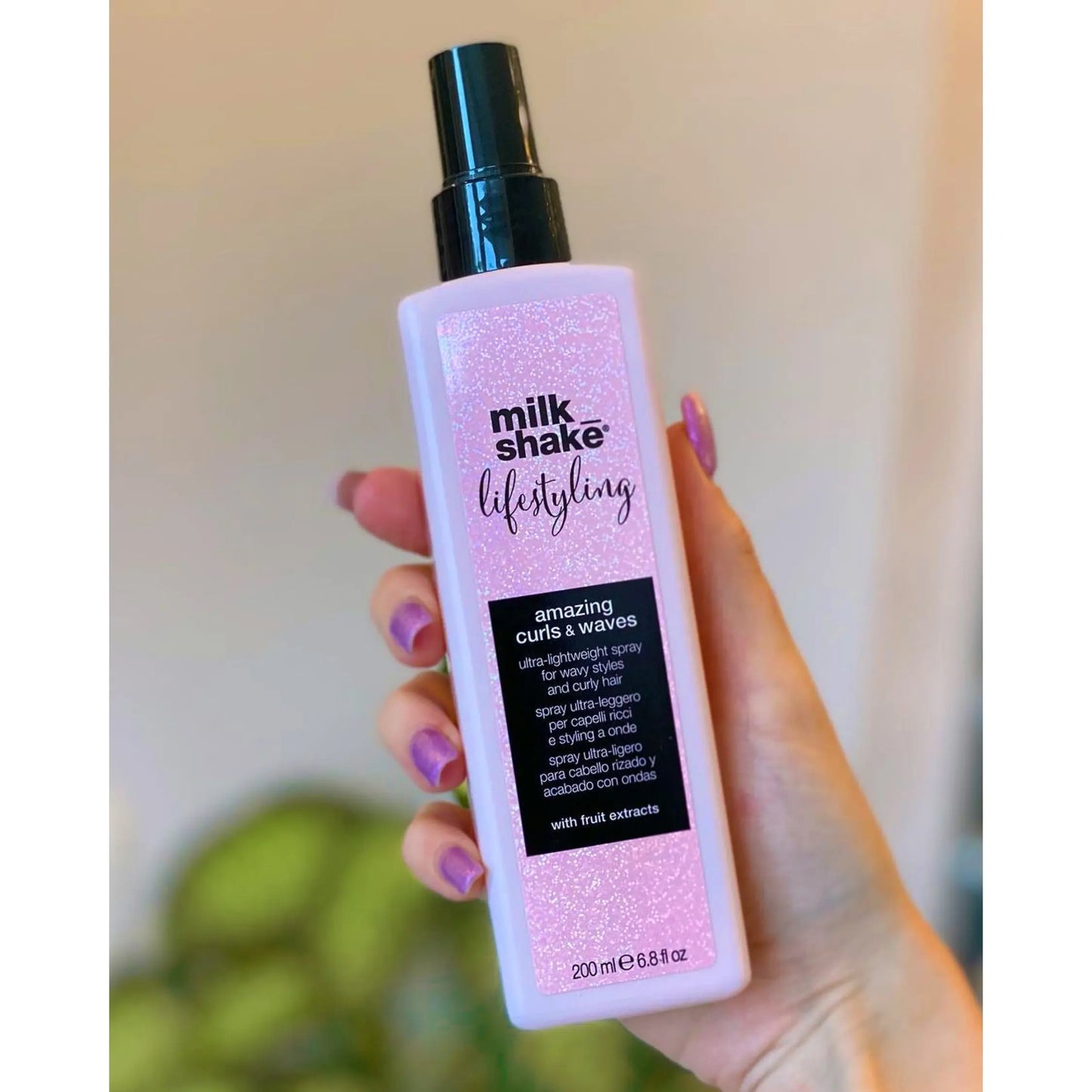 Milk_Shake : Fixatif Ultra Léger Lifestyling Amazing Pour Boucles Et Cheveux Vagués