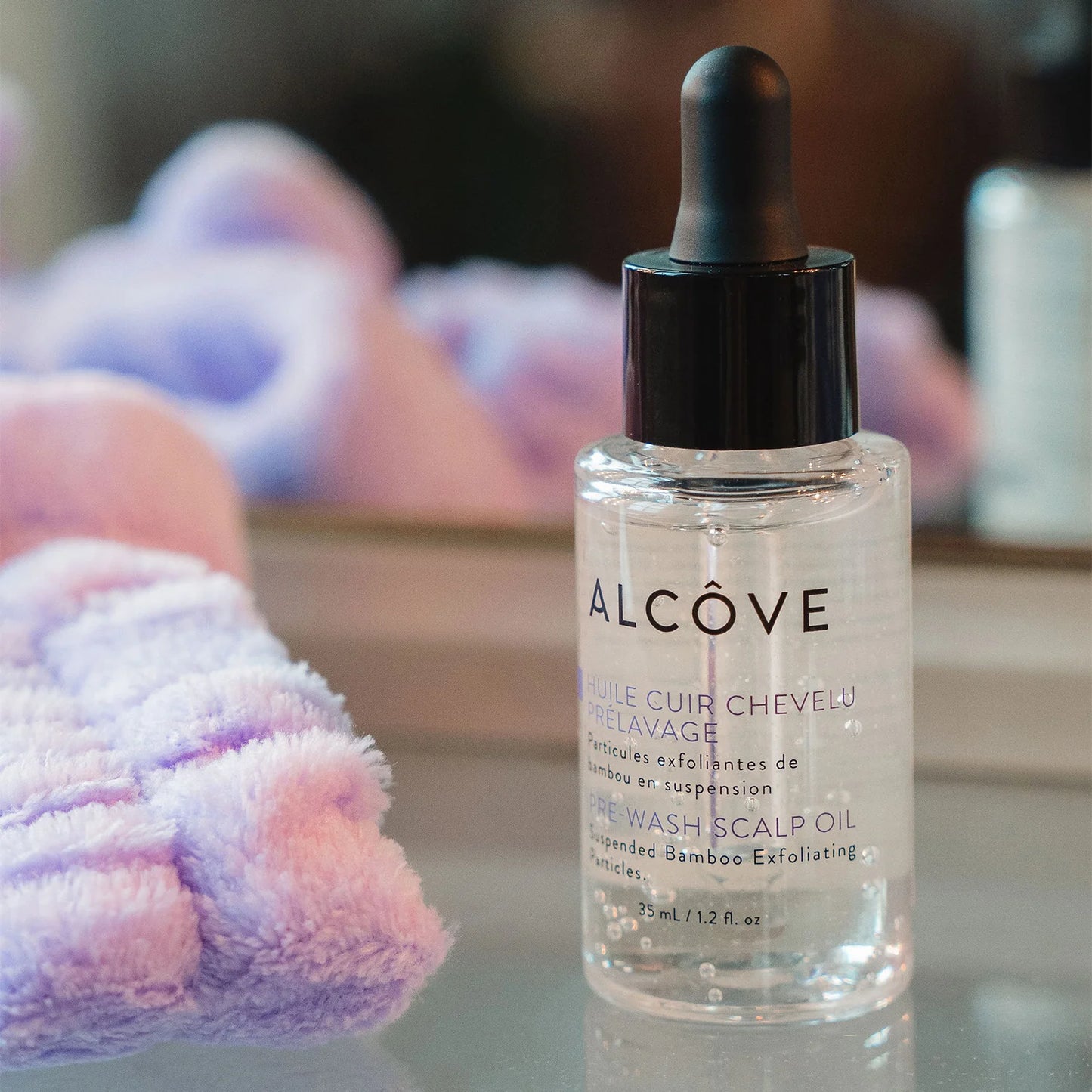 Alcôve : Huile Cuir Chevelu Prélavage