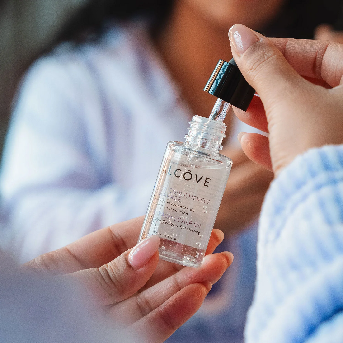 Alcôve : Huile Cuir Chevelu Prélavage