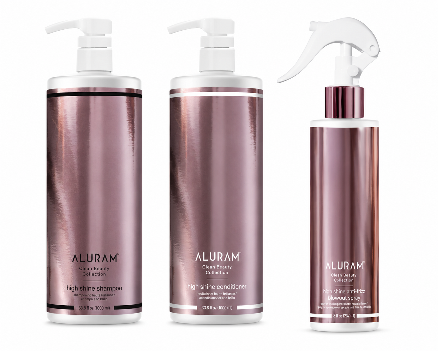 Aluram : Trio Haute Brillance Anti-frissotis