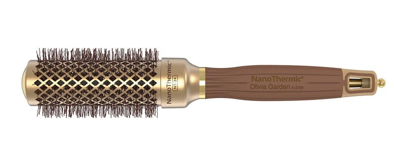 Olivia Garden : Brosse Ronde Thermale NanoThermic Ceramic + Ion