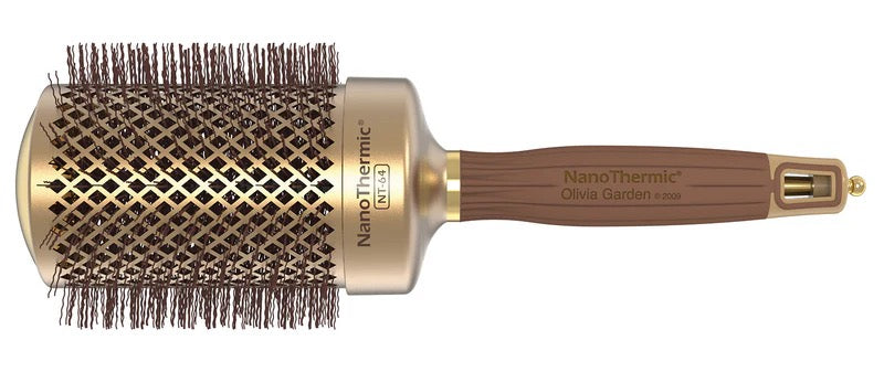 Olivia Garden : Brosse Ronde Thermale NanoThermic Ceramic + Ion