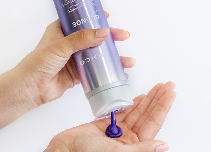 Joico : Shampooing Violet Déjaunisseur pour Cheveux Blonds Blonde Life