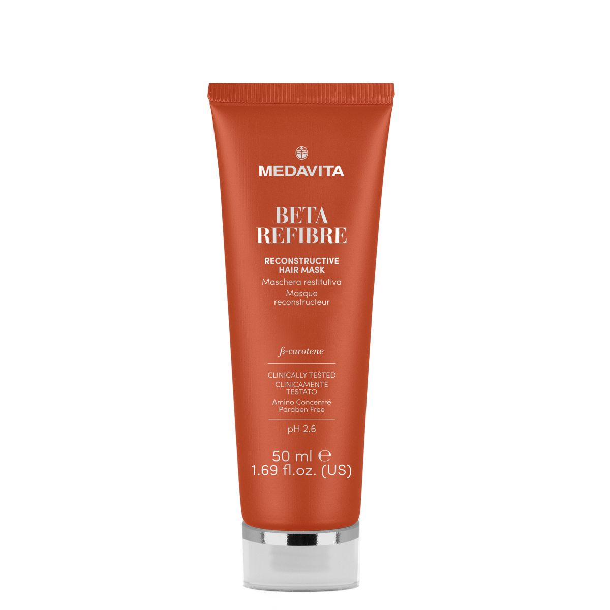 Medavita : Masque Reconstructeur et Restaurateur de la Fibre Capillaire Beta Refibre