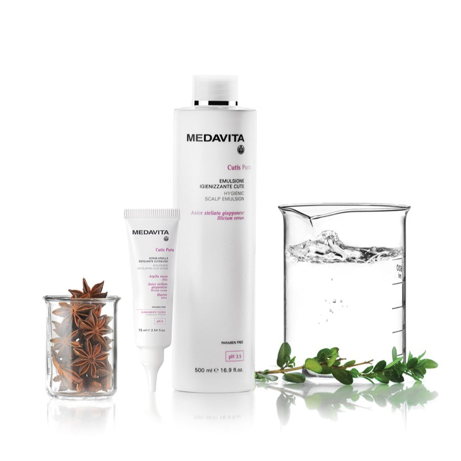 Medavita : Shampooing Exfoliant Cutis Pura Detoxifiant