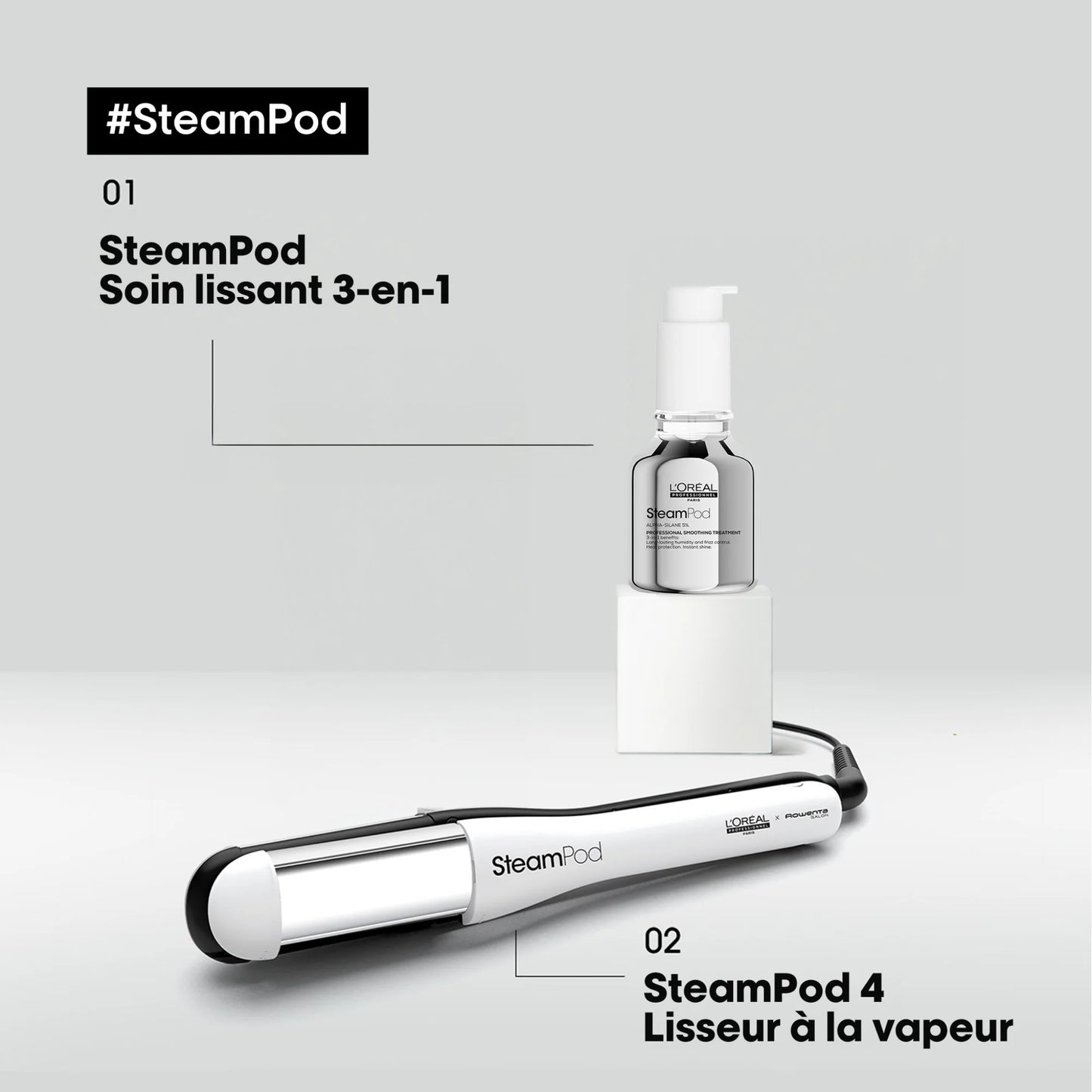L'oréal Professionnel : Lisseur/Boucleur À Vapeur Professionnel Steampod 4