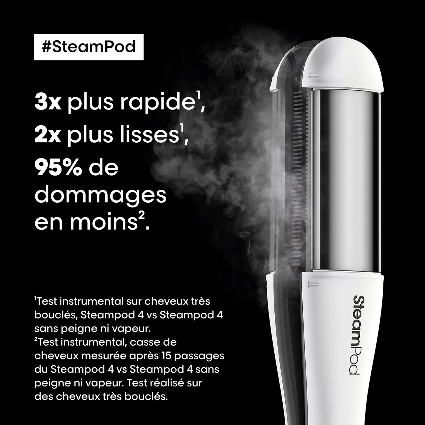 L'oréal Professionnel : Lisseur/Boucleur À Vapeur Professionnel Steampod 4