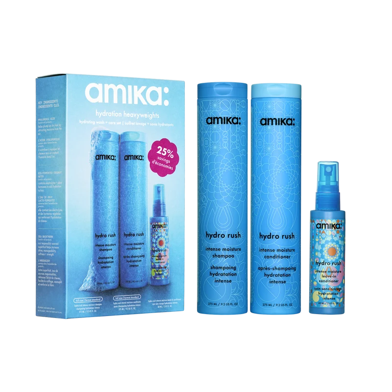 Amika : Hydration Heavyweights – Coffret Hydratation Intense