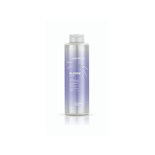 Joico : Revitalisant Violet Déjaunisseur pour Cheveux Blonds et Gris Blonde Life