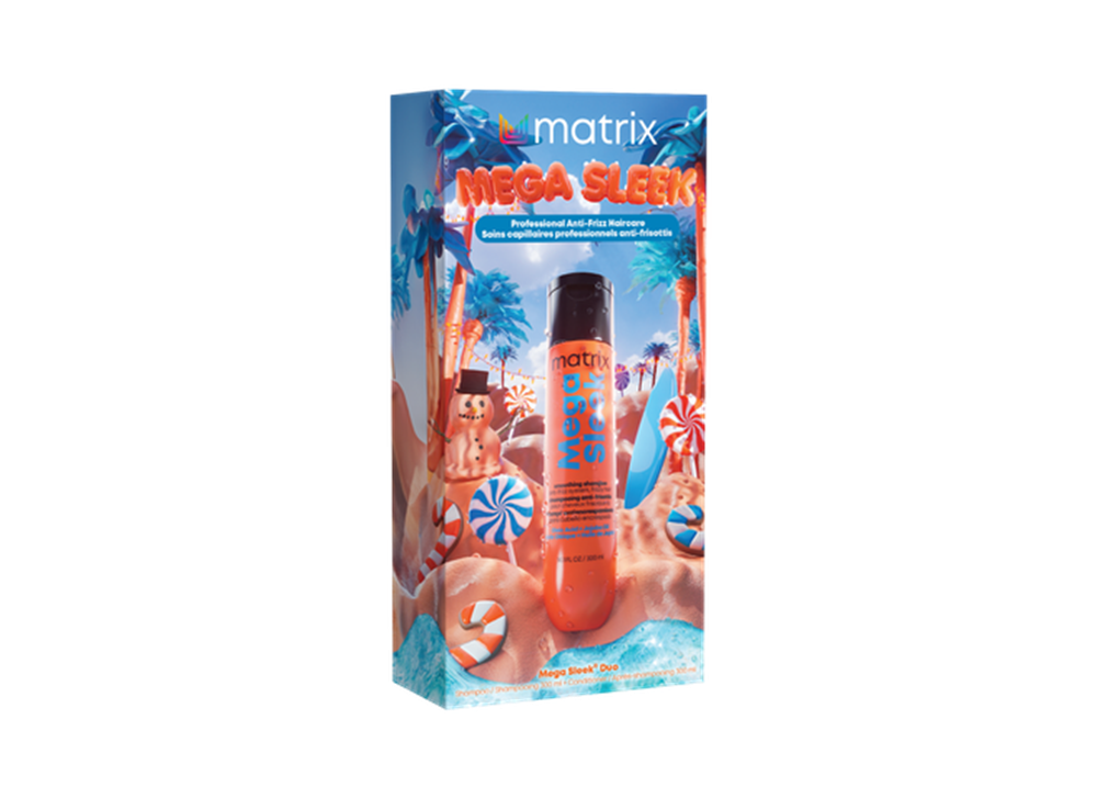 Matrix : Mega Sleek – Coffret des Fêtes 2026 Anti-Frisottis et Lissant