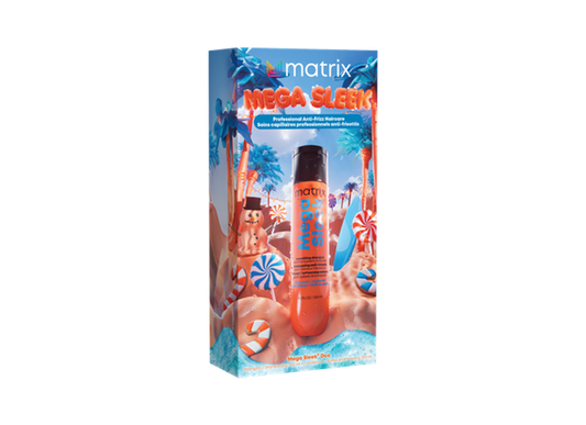 Matrix : Mega Sleek – Coffret des Fêtes 2026 Anti-Frisottis et Lissant
