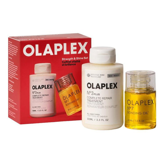 Olaplex : The Strength & Shine Set – Coffret Réparation et Brillance