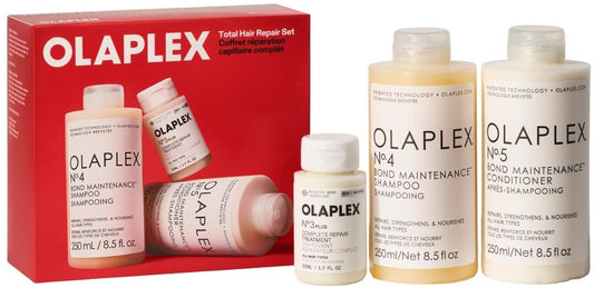 Olaplex : Total Hair Repair Set – Coffret Réparation Capillaire Complète