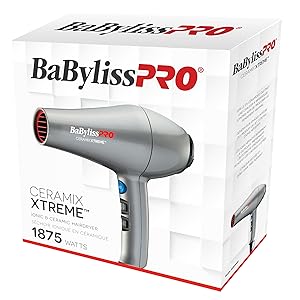 BabylissPro : Ceramix Xtreme Séchoir Ionique Gris