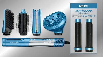 Babylisspro : StyleSwitch Nano Titanium Ionic Multi‑Styler & Séchoir