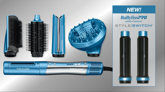 Babylisspro : StyleSwitch Nano Titanium Ionic Multi‑Styler & Séchoir