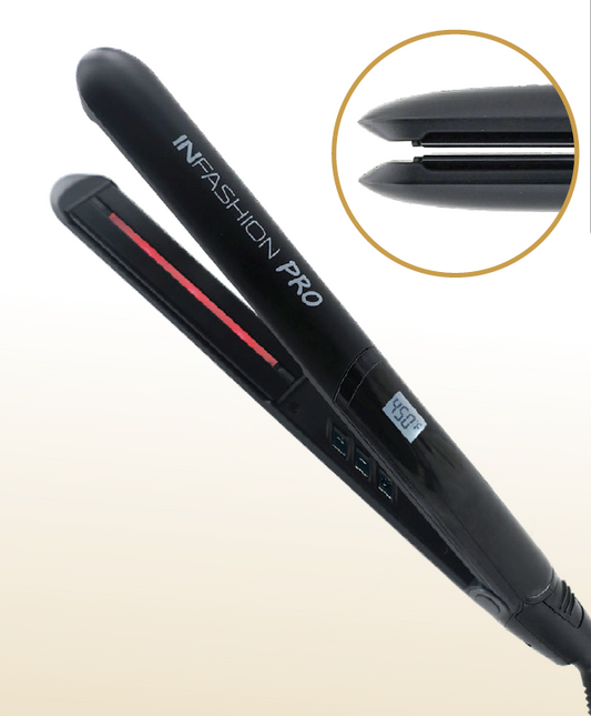 Infashion Pro : Fer Plat Professionnel Infrarouge + Ions