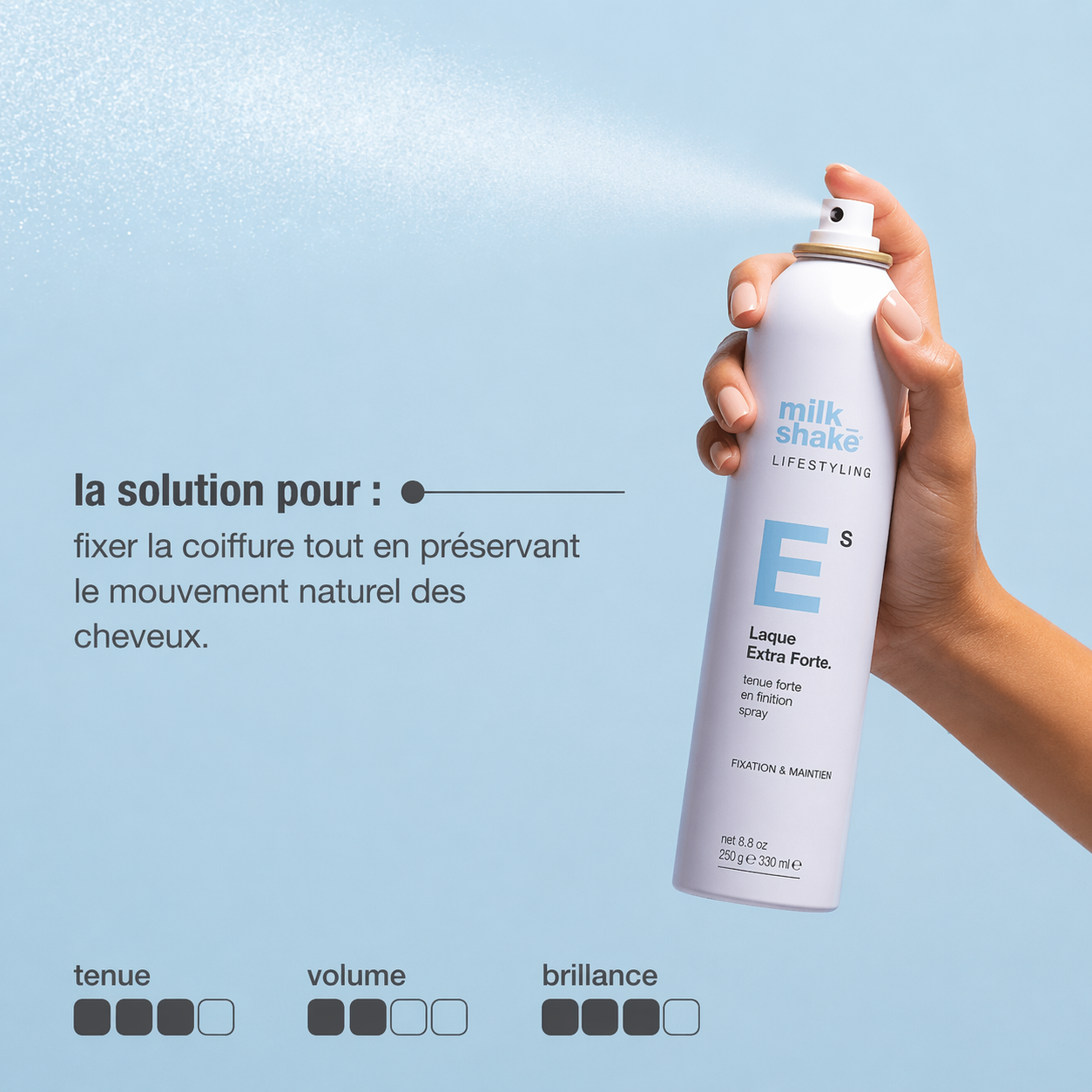 Milk_Shake: Haarspray mit extra starkem Halt für Lifestyle-Styling