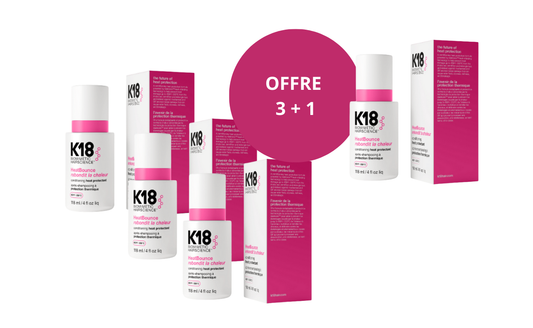 K18 : Apres-Shampooing À Protection Thermique ACHETEZ 3, RECEVEZ 1 GRATUITEMENT