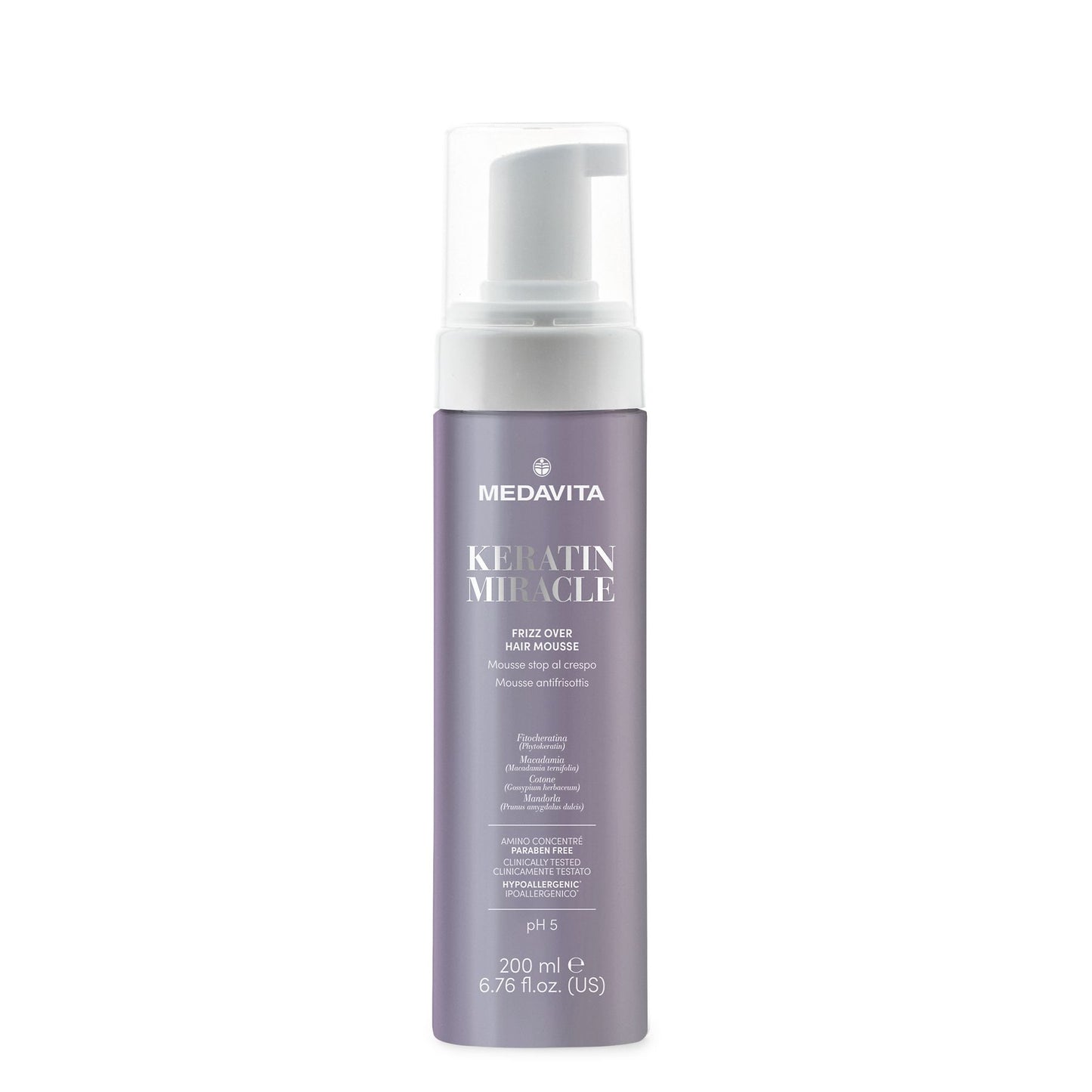 Medavita : Mousse Antifrisottis Keratin Miracle