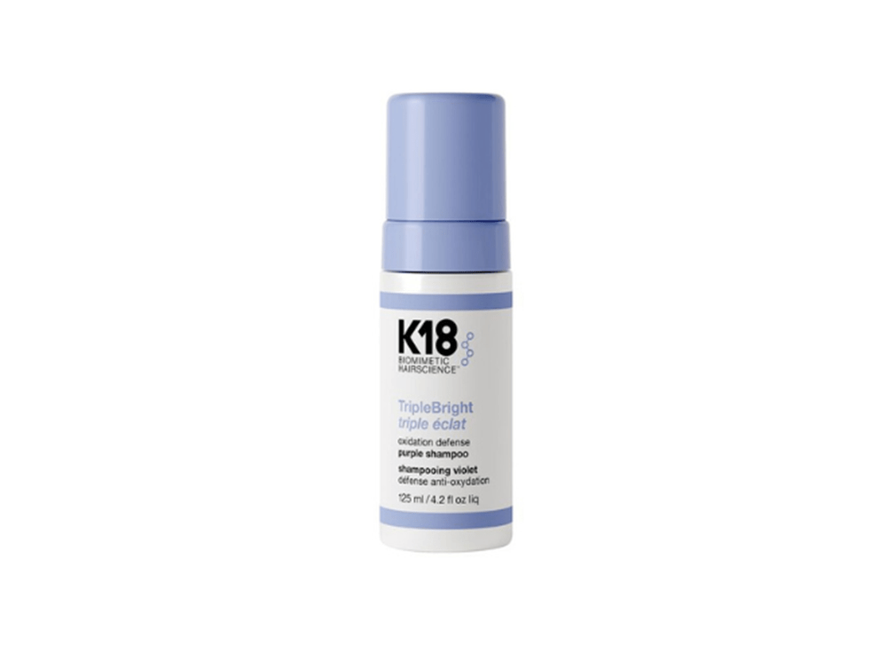 K18 : TripleBright – Shampooing Violet Déjaunissant et Anti-Oxydation