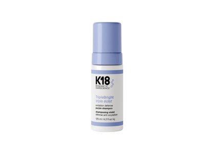 K18 : TripleBright – Shampooing Violet Déjaunissant et Anti-Oxydation