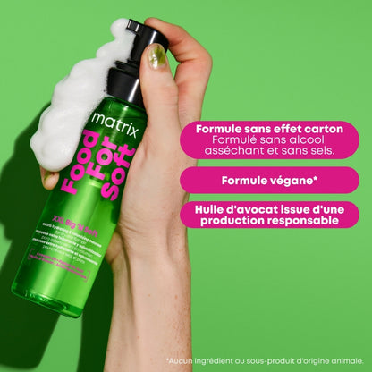 Matrix : Food For Soft XXL Big 'N Soft – Mousse Volumisante Extra-Hydratante