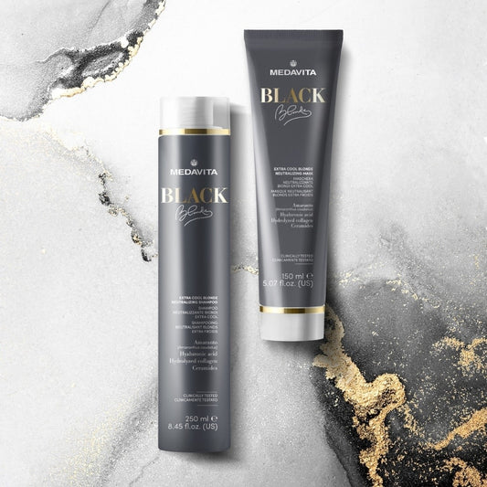Medavita : Masque Neutralisant Extra Froids "Black Blondie"