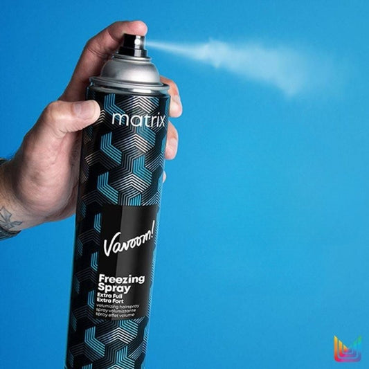 Matrix :  Fixatif Extra‑Forte, Séchage Ultra‑Rapide Et Effet Satin-Mat Vavoom